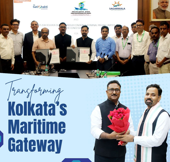 A giant leap forward for Kolkata Port